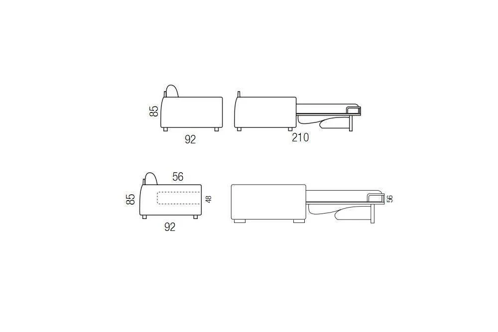 Lampo Sofa bed - Image 19