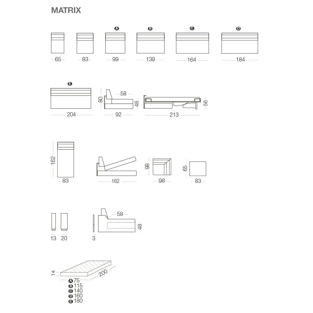 Matrix Sofa bed - Image 10