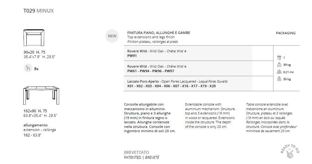 Minux console table - Image 7