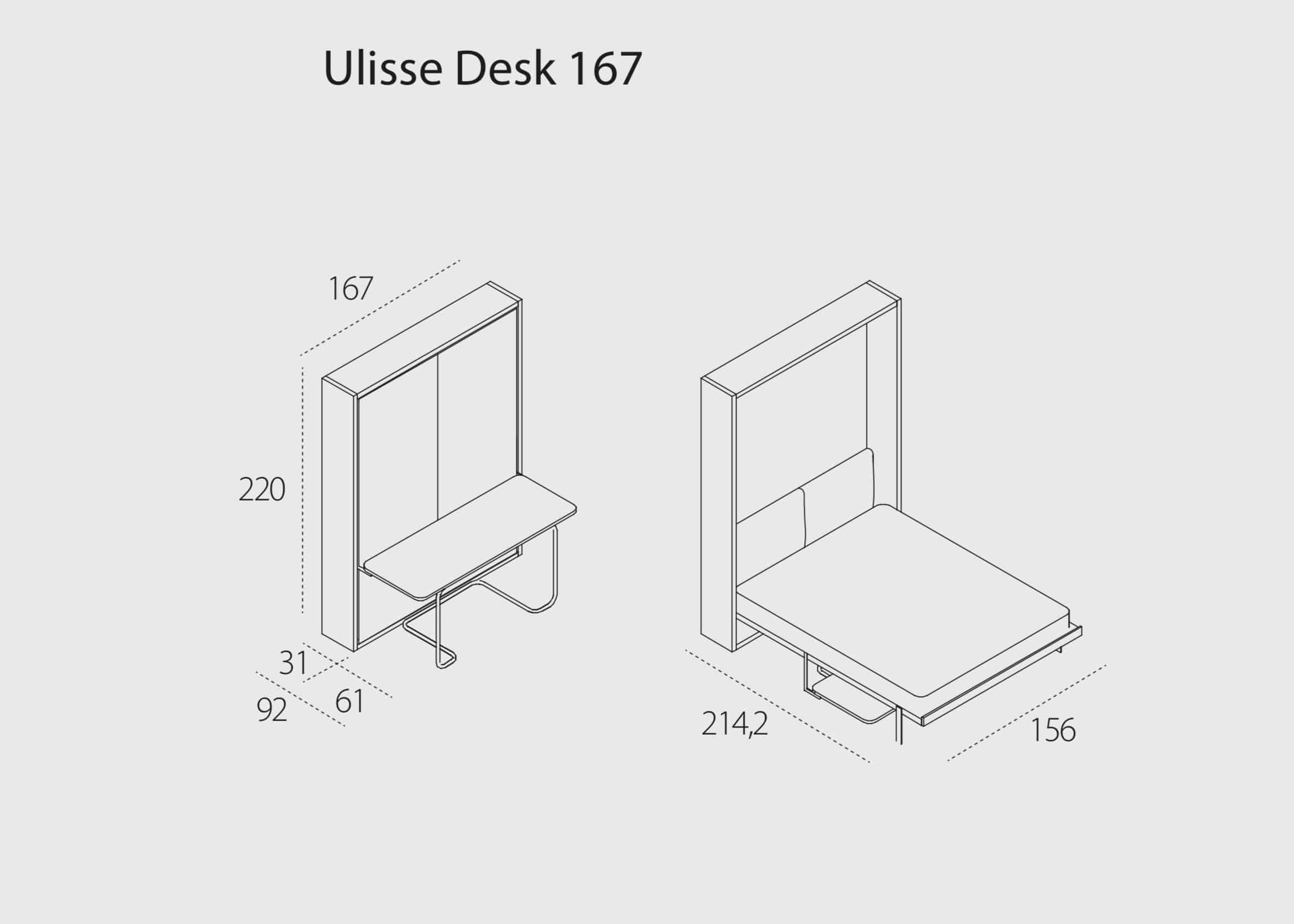 Ulisse 167 Desk - Image 4